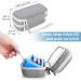 ProCase Double Insulin Cooler Bag - Travel Packs for Diabetics | Insulin Cooler Case - Gray - International Shipping - Buy Online on GoSupps.com