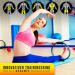 Buy Botibo Profi Pilates Ring 37.5cm | Resistance Ring for Pilates | Leg Press Pelvic Floor Trainer with Hip Protection & Bag - Black/Blue - Buy Online on GoSupps.com