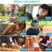 Soft Foam Ear Plugs 20 Pairs - Noise Cancelling for Sleeping, Concerts, Airplanes - 30dB NRR - Rocket - Buy Online on GoSupps.com