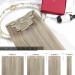 Moresoo 22 Inch Blonde Clip in Human Hair Extensions | Ash Blonde with Platinum Blonde Highlights | 7 Pieces/120g #P18/613 - Buy Online on GoSupps.com