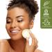 Bluefox Konjac Swam 4er Set - Organic Turmeric Facial Cleaning Sponges for Impure & Combination Skin | Yellow Peeling & Pore Cleansing - Buy Online on GoSupps.com
