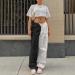 Shop Y2K Women s Parachute Cargo Pants - Vintage Baggy Track Pants & E-Girl Streetwear - Authentic 90s Style - Lang A8-Weiß L - Buy Online on GoSupps.com