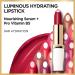 L'Or al Paris Age Perfect Luminous Hydrating Lipstick Brilliant Brown 0.13 oz - Nourishing Serum, Long-Lasting Moisture - 100% Authentic, 0.13 Ounce - Buy Online on GoSupps.com