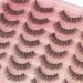 14mm Wispy Faux Mink Lashes - Natural Look Cat Eye Strip Lashes by Kiromiro CB-03 | Fluffy Soft & Daily Wear - International Shipping Available - Buy Online on GoSupps.com