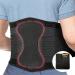 Back Brace Support Belt for Pain Relief | Adjustable Lumbar Waist Protection for Scoliosis Sciatica & Herniated Disc - L/XL (31-38 inches - Buy Online on GoSupps.com
