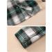 Naiyafly Toddler Boys Hoodie and Pants Set | Kids Long Sleeve Hooded Sweatshirt Outfit | Children's Button Down Tracksuit | Boys School Playsuit 5-6 Years Green Plaid - Buy Online on GoSupps.com