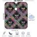 Visesunny Skull Pattern Barber Cape - Anti-Static Water-Resistant Hair Cutting Apron for Salon & Home Use - Buy Online on GoSupps.com