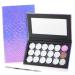 Palette Maquillage Magn tique Vide avec Disques M talliques et Raclette Plateau Spacieux pour Fard Paupi res Design cailles de Poisson l gant Facile Nettoyer et Remplacer