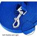 15m Blue Track Line for Dogs - Durable Nylon Leash Weatherproof Training Line with D-Carabiner & Grip Cushion - Perfect for All Dog Sizes - Buy Online on GoSupps.com