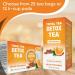 TotalTea Caffeine-Free Detox Slimming Tea with Chamomile, Ginger, and Hibiscus - Colon Cleanse and Weight Loss Support - Natural Citrus Cinnamon Herbal Tea - 25 Bags - Buy Online on GoSupps.com
