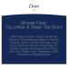Dove Shower Foam Body Wash - Cucumber & Green Tea Scent 13.5 oz - Buy Online on GoSupps.com