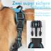 Rabbitgoo Medium Dog Harness - No Pull Adjustable Breathable Control Harness for Large Dogs - Light Blue - Buy Online on GoSupps.com