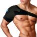 Sixora Shoulder Brace for Men and Women  Adjustable Shoulder Strap Compression Sleeves for Arms Women and Men  Comfortable Breathable Neoprene  Shoulder Injury, AC Joint Pain Relief, Dislocation (Large/X-Large)