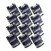 Alpha Sleep Mouth Tape and Nasal Strips for Sleeping - 2in1 Snoring Aids for Men - Anti Snoring Lasts All Night Instant Results (12 Month)
