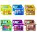 UCANBE 6pcs Colorful Eyeshadow Palette Set 90 Shades Makeup Rainbow Shimmer Matte Glitter Metallic Eye Shadow Ultra Pigmented Bright Vibrant Pallets Gift Kit 6pcs/set