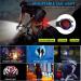 Xinji LED Bike Light Set with Speedometer and USB Rechargeable Bike Computer - Waterproof Odometer with Tail Light and Loud Bell - Buy Online on GoSupps.com