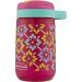 Rubbermaid Leak-Proof Kids Water Bottle 14 oz - Tiki Flowers Graphic Tart Pink - 16 oz - Buy Online on GoSupps.com