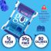 GoGummy Low Sugar (1g) Gummy Bears by Jimmy Sevigny | Blue Raspberry Fruity Gummies | High Fiber No Sugar Alcohols Gluten Free | Pack of 12 x 50g Bags - Buy Online on GoSupps.com