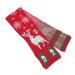 Amosfun scarf Christmas gifts gift for children gifts for children Christmas cloth grid men and women yarn Christmas tree 124x19cm as shown 2