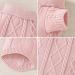 Turtleneck Knitted Short Sleeve Dog/Cat Sweater - X-Large Pink - Buy Online on GoSupps.com