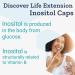 Life Extension Inositol Caps 1000mg High Dose 360 Vegan Capsules | Laboratory Tested, Vegetarian, Gluten-Free, GMO-Free - Buy Online on GoSupps.com