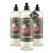 Caldrea Dish Soap Biodegradable Dishwashing Liquid made with Soap Bark and Aloe Vera Rosewater Driftwood 16 oz 3 Pack Rosewater Driftwood 16 Fl Oz (Pack of 3)