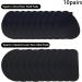 Beiyoule 10 Pairs Non-Skid Shoe Pads - Self-Adhesive Grip Sole Protector in Black | Anti-Slip Shoe Bottoms for Safety - Buy Online on GoSupps.com