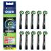 Oral-B CrossAction Electric Toothbrush Heads 10 Pieces Holistic Mouth Cleaning with CleanMaximiser Bristles Black Edition Black 10 count (Pack of 1)