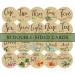 Baby Monthly Milestone Cards - Reversible Wooden Discs for Newborn Photography - Includes Announcement & Hello World Sign - Buy Online on GoSupps.com