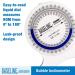 Baseline Bubble Inclinometer - Professional Range of Motion Test for Physical Therapy with Carrying Case - Buy Online on GoSupps.com
