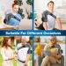 Relieflylab 3-in-1 Heated Shoulder Massager & Heating Pad - Pain Relief Brace for Men & Women - Buy Online on GoSupps.com