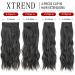 Xtrend 20Inch Medium Brown Ash Blonde hair extensions Clip in Hair Extensions Synthetic Hair pieces for Women - Buy Online on GoSupps.com