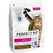 Buy PERFECT FIT Adult Dry Cat Food - Salmon Flavor for Cats 1 Year & Older 2.8 kg (3 Bags) & 8.4 kg (1 Pack) - International Shipping Available - Buy Online on GoSupps.com