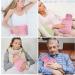 Rope Cover for Hot Water Bottles - Removable & Washable Soft Heat Bag for Pain Relief | Comfortable Hand-Foot Warmer (Pink) - International Shipping Available - Buy Online on GoSupps.com