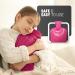 KEPLIN Cosy Hot Water Bottle with Knitted Cover - Relieves Body Aches & Pains Washable Safe & Durable Heating Pad - Ideal Cosy Nights & Gifts - Large 2L (Plum) Plum Knitted - Buy Online on GoSupps.com