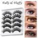 Magnetic Eyelashes with Eyeliner InBrave 6D - Reusable, Natural Look, 5 Pairs, No Glue Needed - Buy Online on GoSupps.com