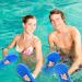 Lewtemi Water Exercise Discs - 2 Pack Hand Held Water Weight Equipment for Adults | Pool Aerobics Resistance Training in Blue - Buy Online on GoSupps.com