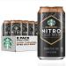 Starbucks Nitro Cold Brew, Dark Caramel, 9.6 Fl oz Can (8 Pack)