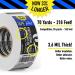 Professional Grade Aluminum Foil Tape - 2 Inch by 210 Feet (70 Yards) 3.6 Mil - High Temperature - Perfect for HVAC  Sealing & Patching Hot & Cold Air Ducts  Metal Repair  More! - Buy Online on GoSupps.com