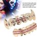 Gold Teeth Brace Set Teeth Brace Teeth Jewelry For Halloween Party Hip Hop Show Halloween Brace Set Gold For Oral Metal Teeth Decoration Gadget () - Buy Online on GoSupps.com