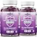 New Age Immune System Support Gummies - Sambucus Black Elderberry Gummies with Vitamin C and Zinc - All Natural Immunity Gummies - 2 Pack, 120 Count (2 Pack 120 Count)