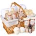 Bath Spa Gift Baskets for Women - 11Pcs Cinnamon Apple Bath Gift Set for Mother, Spa Gift Set for Her Green Canyon Spa, Birthday Gift Idea