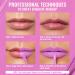Oulac Unpredictable Kiss Liquid Matte Purple Lipstick - Long-Lasting Vegan Gluten-Free 4.5ml | Intensive Color & Precise Applicator - Buy Online on GoSupps.com