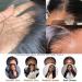 Dasollak 13x6 Straight Lace Front Human Hair Wig | Brazilian HD Transparent Lace Frontal Wig for Black Women | Pre Plucked Natural Color 28 Inch - Buy Online on GoSupps.com