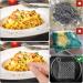 Grevosea 2 Pieces Cast Iron Scrubber Set - Stainless Steel Chain Mail Cleaner for Skillets, Pans, and Grills - Buy Online on GoSupps.com