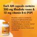 Rhoziva AM PM Rhodiola Rosea L theanine 200mg Ashwagandha Supplement 200mg 30:1 Extract Daytime Energy Supplement Stress Relief Mood Support. Night Time Sleep Support & Calming Supplement For Men & Women. Vitamin B12 Vitamin B6. 60 Capsules. - Buy Online on GoSupps.com