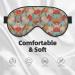 SSIMOO Leaves Print Eye Mask - Ultra-Soft Light-Blocking Sleep Mask for Ultimate Comfort & Restful Sleep - International Shipping Available - Buy Online on GoSupps.com