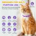 HRAMEX Calming Collar for Cats 4 Pack Cat Calming Collar Comforting pet Within 1 Hour Efficient Relieve Anxiety Stress Cat Pheromone Collar Cat Calming Collar for Anxiety Fit Most Size Cats - Buy Online on GoSupps.com