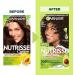 Garnier Nutrisse Ultra Cr me Permanent Hair Dye 100% Grey Coverage Vegan Formula Nourished Hair Long-Lasting Rich Colour 33 Darkest Golden Brown 1 Application Packaging May Vary BROWN SHADES 33 Darkest Golden Brown - Buy Online on GoSupps.com
