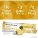 Simply Protein - Lemon Coconut Crispy Bars - Plant Based Protein Bars - Low Carb Low Sugar High Fibre - 13g Protein 2g Sugar 7g Fibre - Vegan Gluten Free Non GMO Kosher - 12 Bars Lemon Coconut 12 Count (Pack of 1) - Buy Online on GoSupps.com